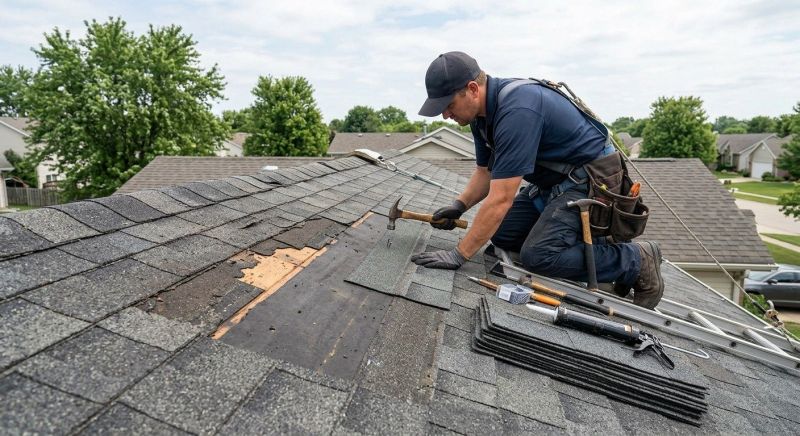 Asphalt Roof Replacement in Charlestown, RI
