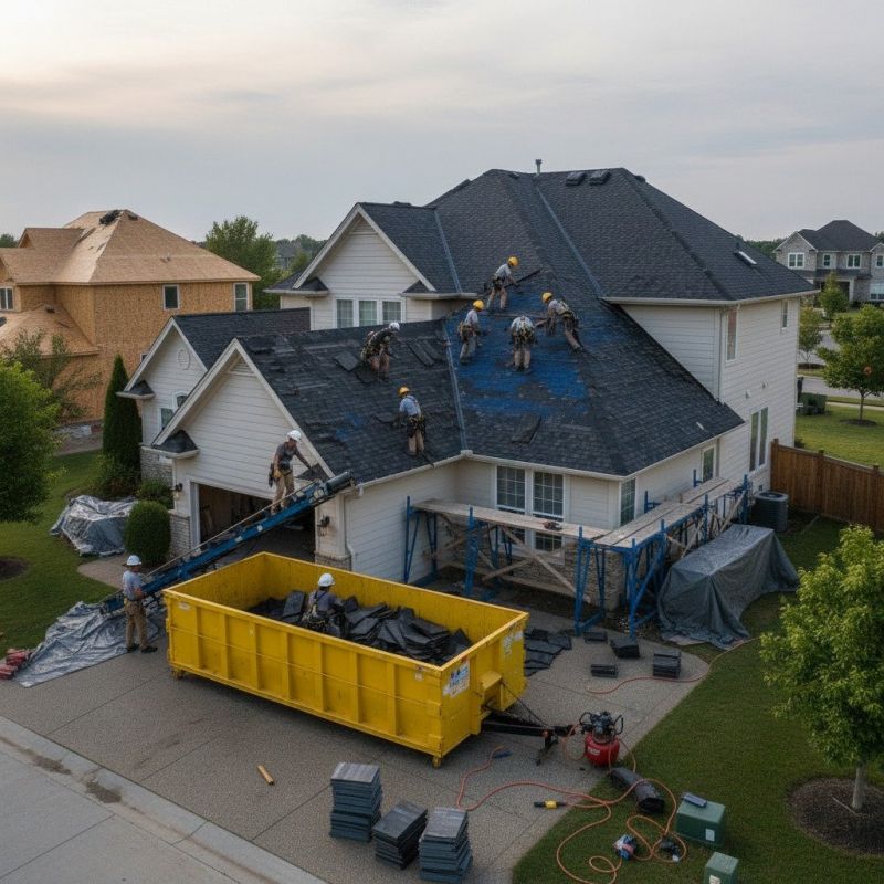 Asphalt Roof Replacement in Preston, CT