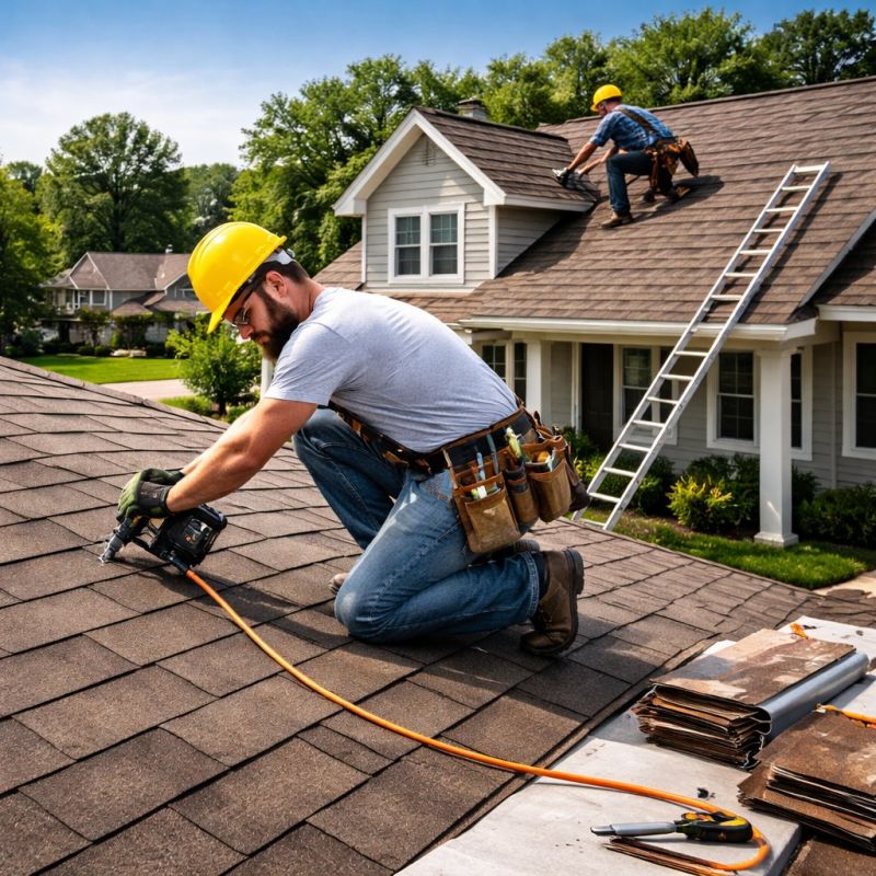 Asphalt Shingles Installation in Ledyard, CT
