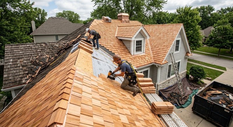 Cedar Roof Replacement in Jewett City, CT