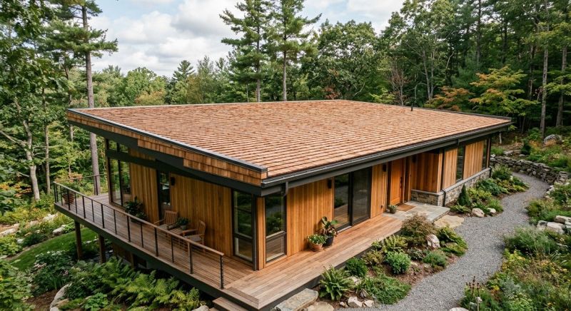 Cedar Shake Roof Construction in Preston, CT