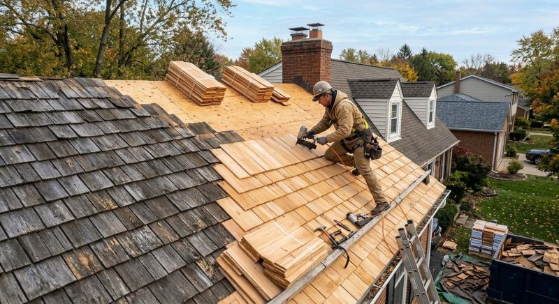 Cedar Shingles Replacement in Preston, CT