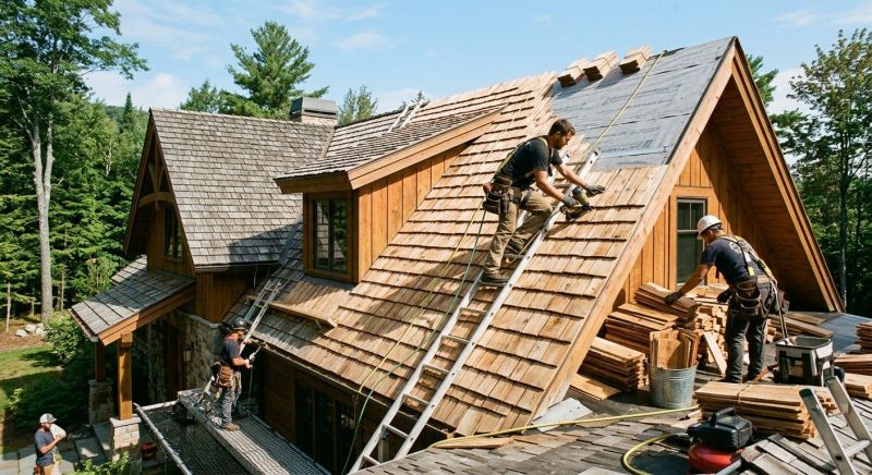 Cedar Shingles Replacement in Quaker Hill, CT