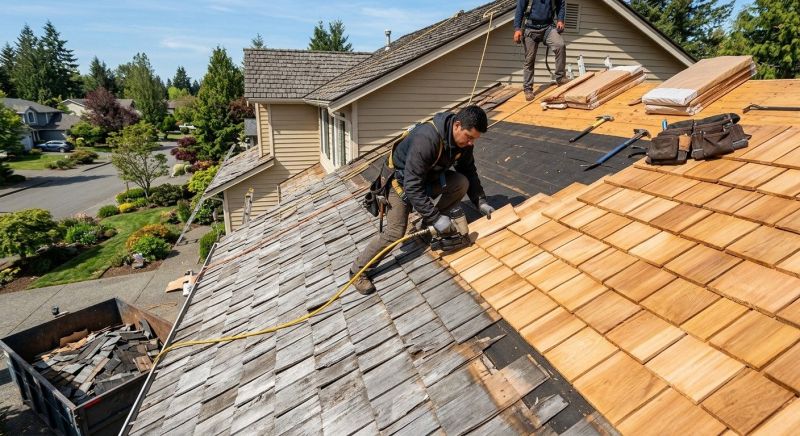 Cedar Shingles Replacement in Salem, CT