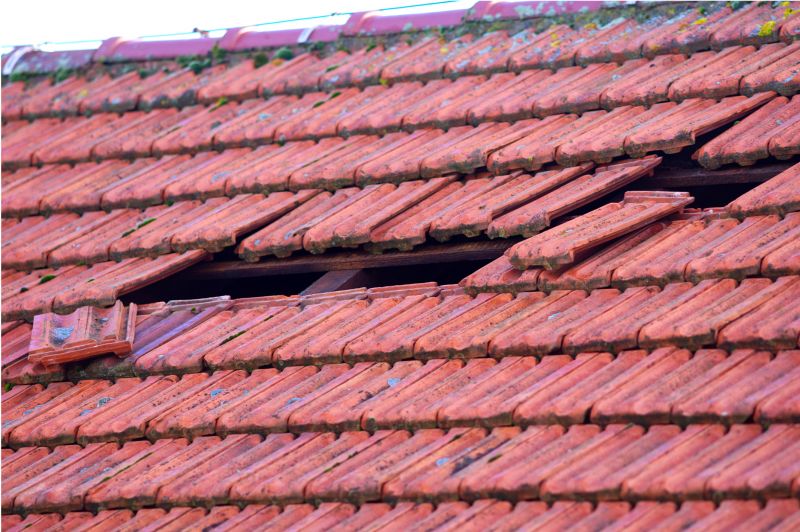 Damaged Roof Replacement in Charlestown, RI