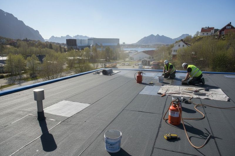 Flat Roof Replacement in East Lyme, CT