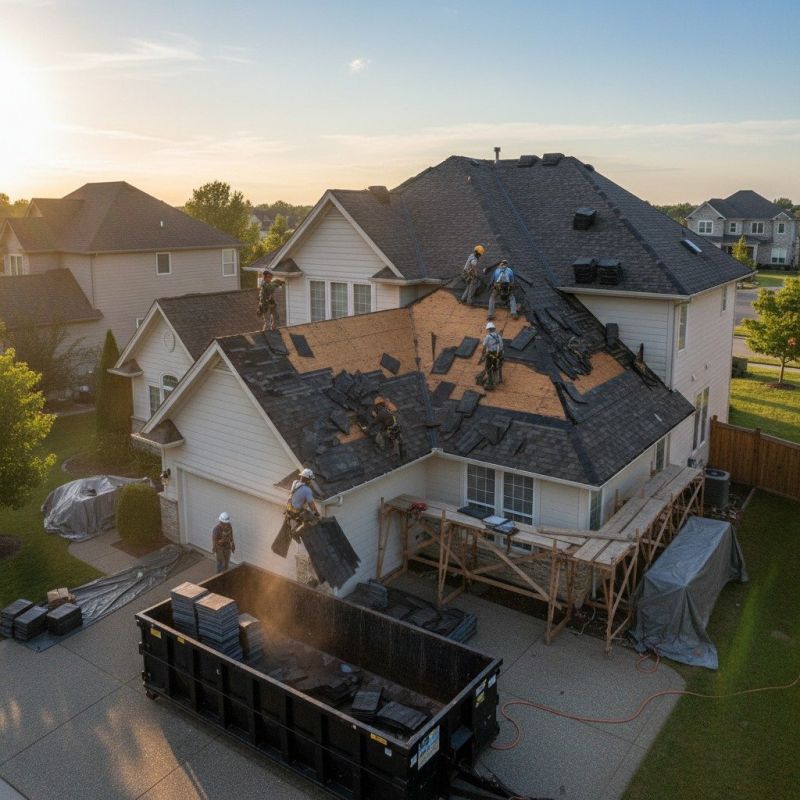 Residential Roof Replacement in Salem, CT