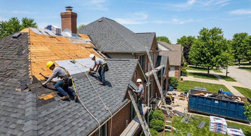 Residential Roof Replacement in Salem, CT
