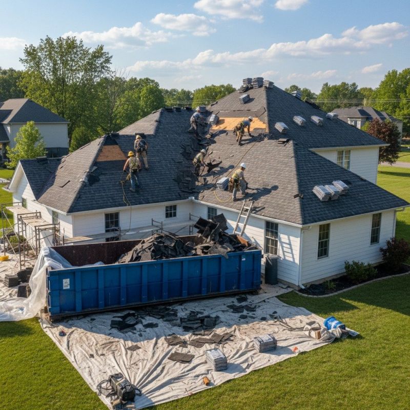 Roof Shingles Replacement in Quaker Hill, CT