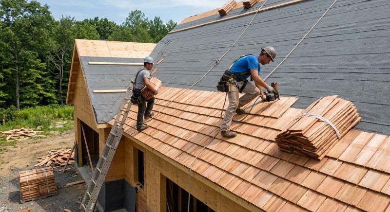 Shake Roof Replacement in Exeter, RI
