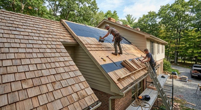 Shake Roof Replacement in Salem, CT