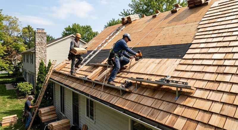 Shake Roof Replacement in Westerly, RI