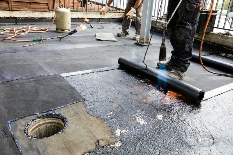 Single Ply Roof Installation in West Kingston, RI