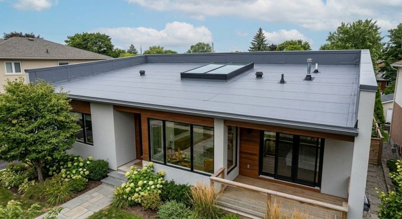 Single Ply Roof Replacement in Exeter, RI