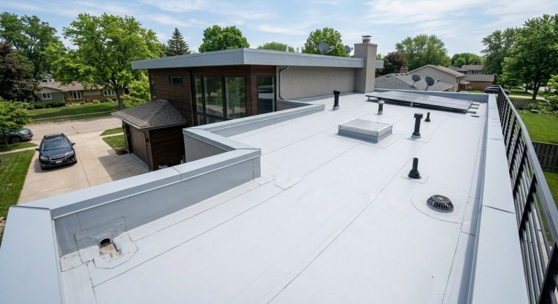 Single Ply Roof Replacement in North Stonington, CT