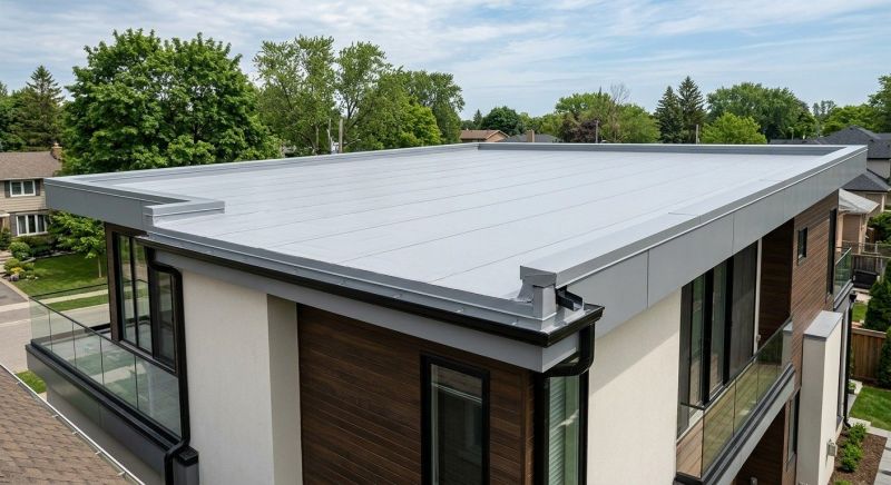 Single Ply Roof Replacement in Stonington, CT