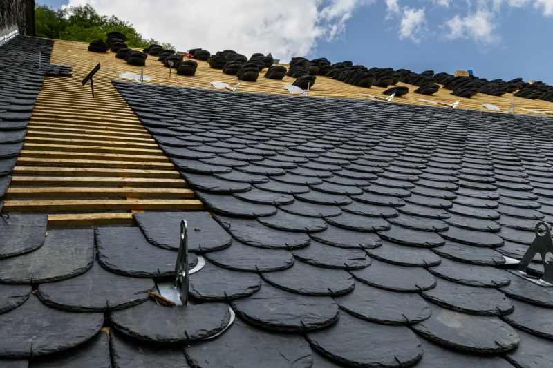 Slate Roof Construction in Mystic, CT
