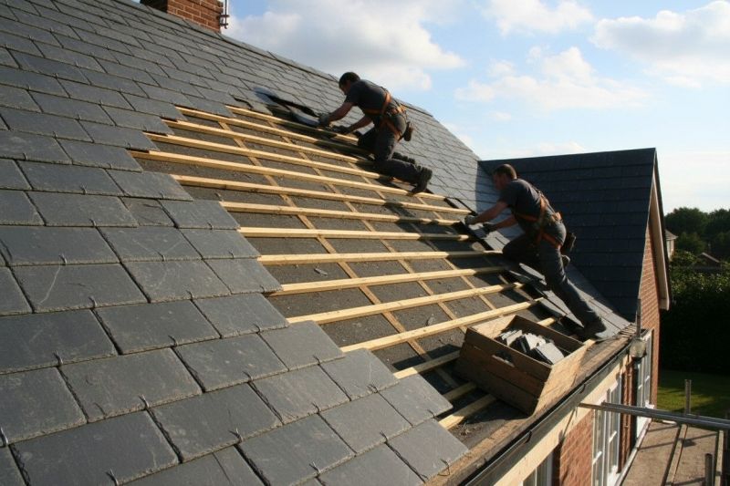Slate Roof Replacement in Groton, CT