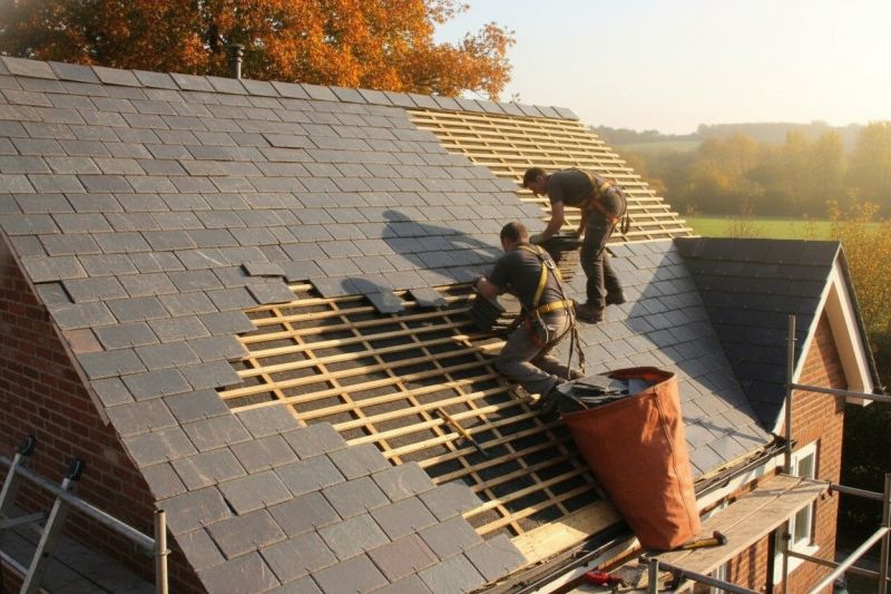 Slate Roof Replacement in Groton, CT