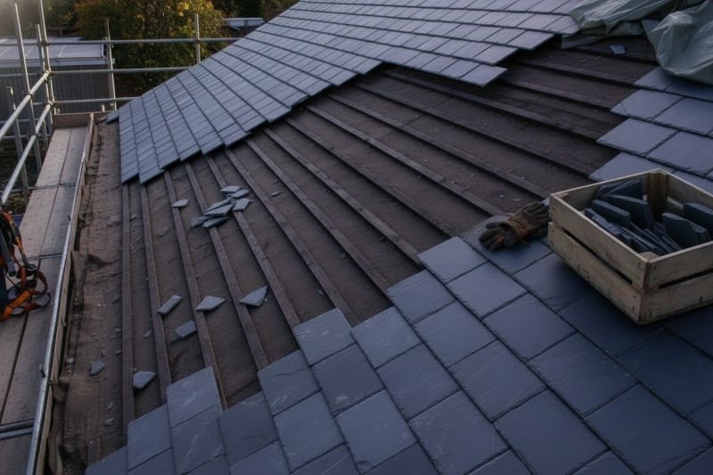 Slate Roof Replacement in Hope Valley, RI