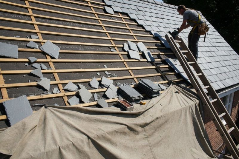 Slate Roof Replacement in Ledyard, CT