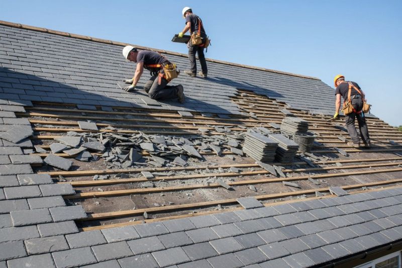 Slate Roof Replacement in Waterford, CT