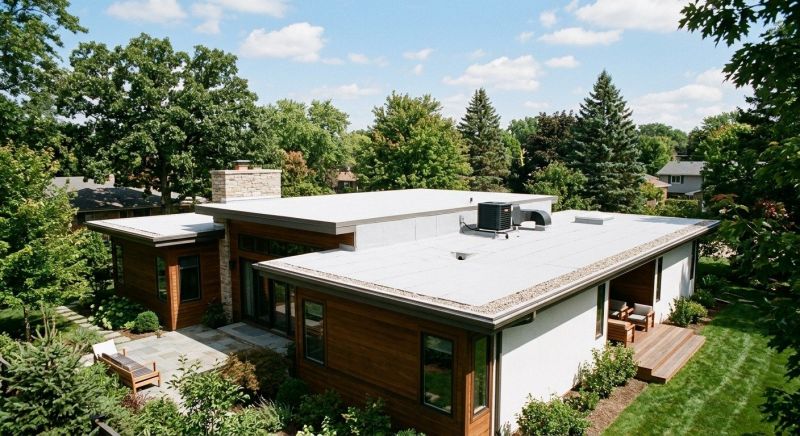 Tpo Roof Construction in Mystic, CT
