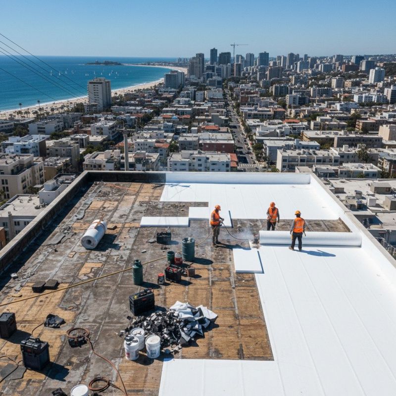Tpo Roof Replacement in New London, CT