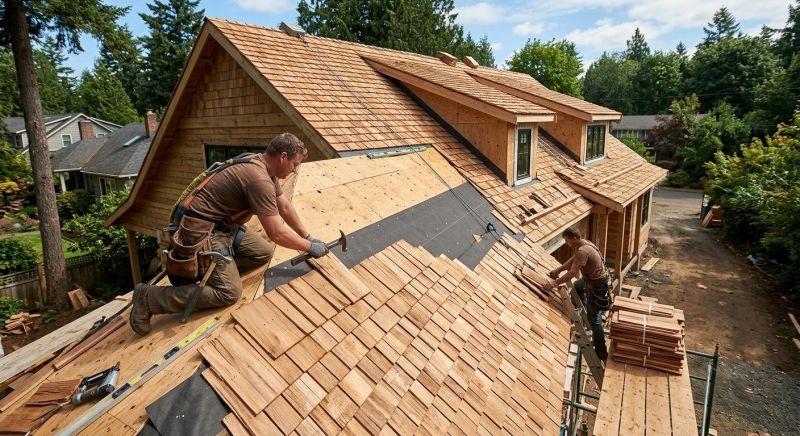Wood Roofing Installation in Ledyard, CT