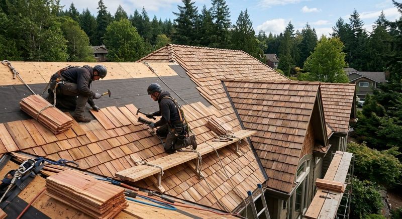 Wood Roofing Installation in New London, CT