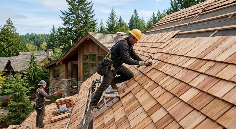 Wood Roofing Installation in North Stonington, CT