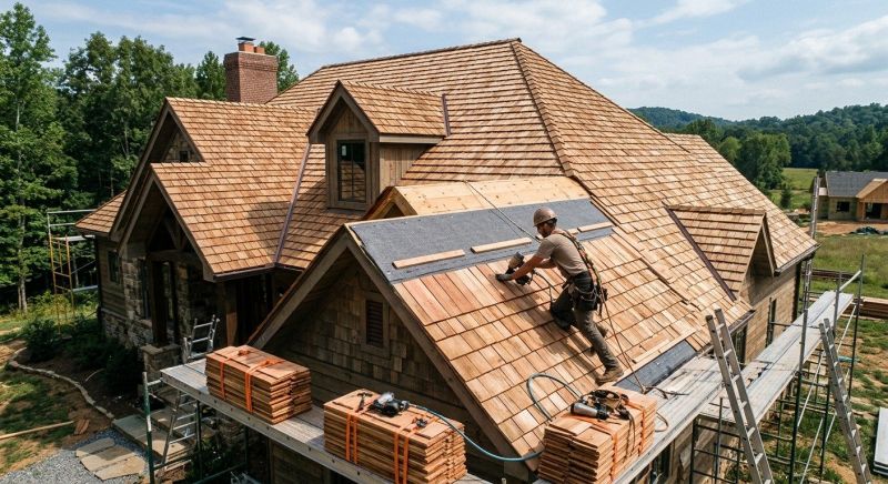 Wood Roofing Installation in Plainfield, CT