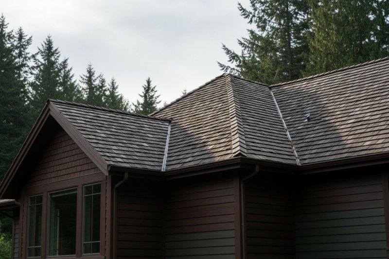 Wood Shake Roof Replacement in Stonington, CT